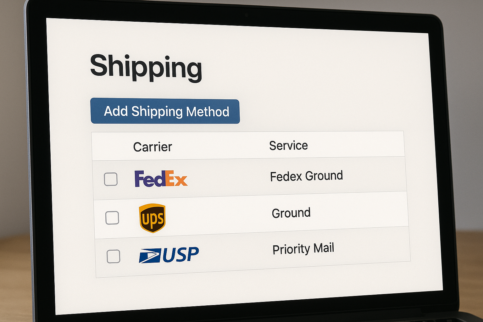Shipping Integration
